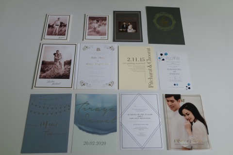 รับพิมพ์การ์ดแต่งงาน